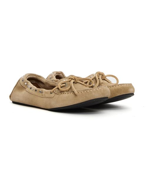 Alohas Natural Ballerinas