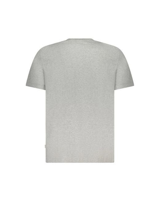 Guess Grijze Katoenen T-Shirt in het Gray voor heren