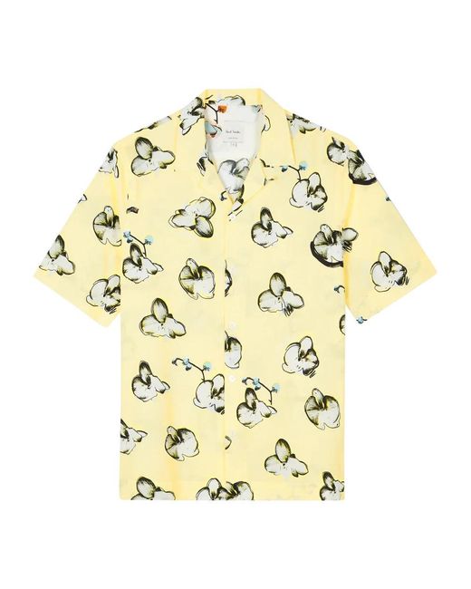 PS by Paul Smith Metallic Short Sleeve Shirts for men