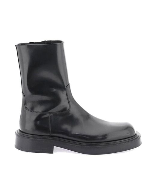 Ferragamo Black Ankle Boots