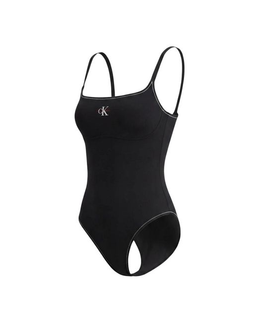Calvin Klein One Piece in het Black