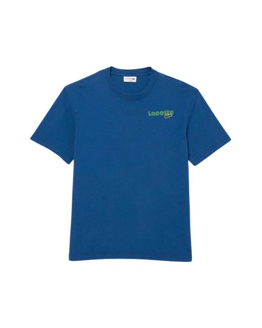 Tops > t-shirts Lacoste pour homme en coloris Blue