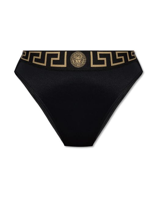 Versace Black Bikinis
