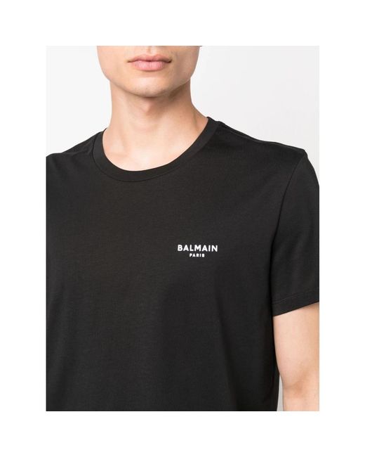 Balmain Black T-Shirts for men