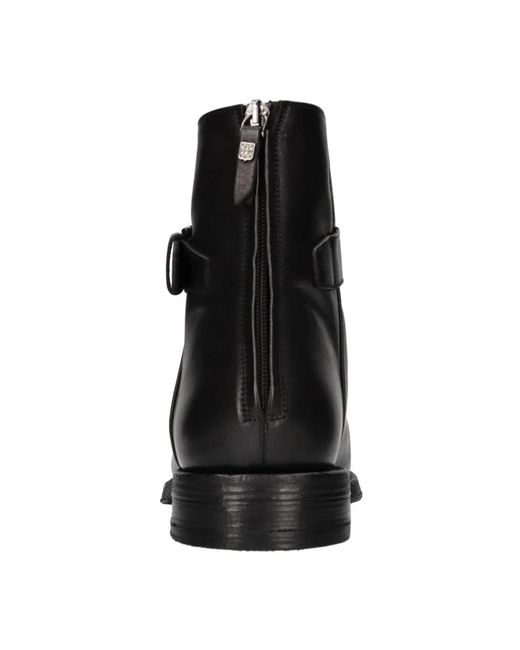 Pantanetti Black Ankle Boots for men