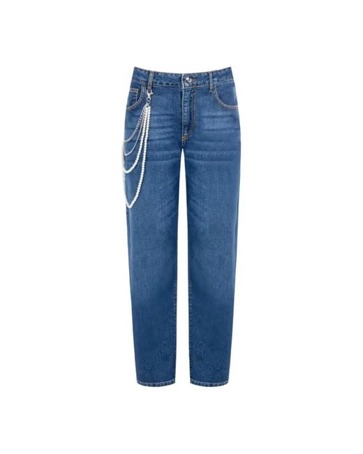 Rinascimento Blue Slim Fit Jeans