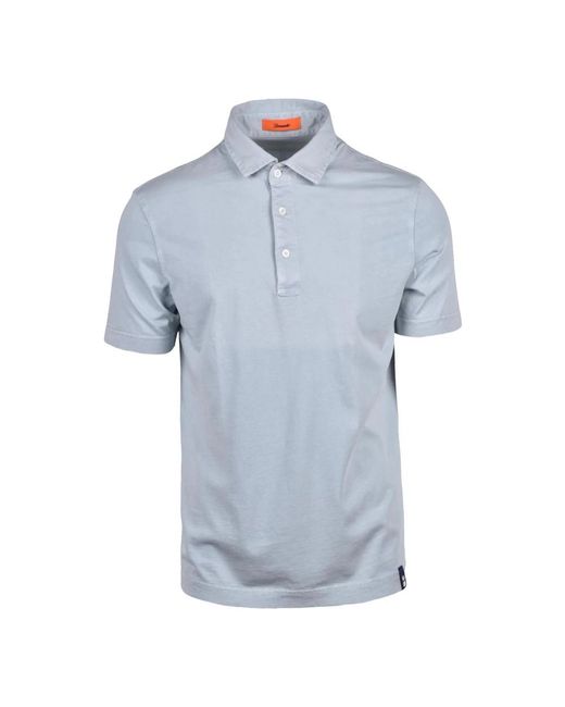 Drumohr Blue Polo Shirts for men