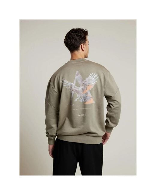 Sweatshirts Aeden de hombre de color Gray
