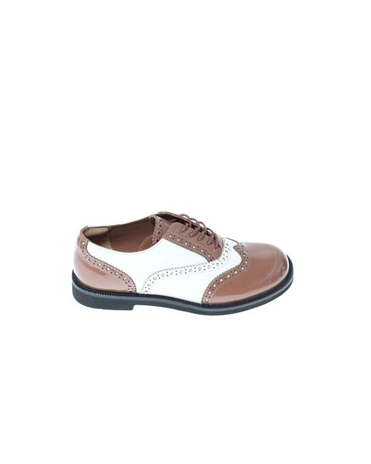 Jeannot Schoenen ,Veelkleurig ,Leer Francesina in het Brown