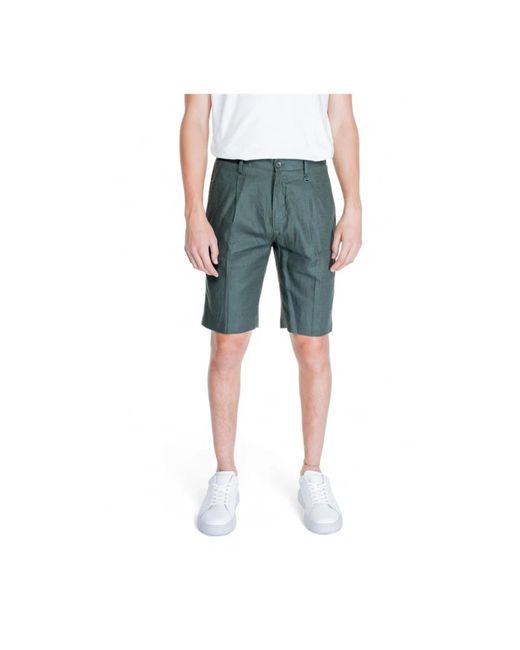 Antony Morato Blue Casual Shorts for men
