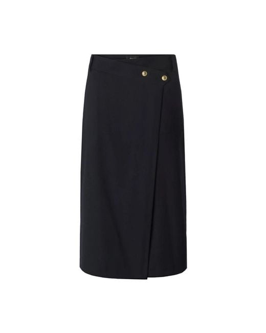 Pinko Black Midi Skirts