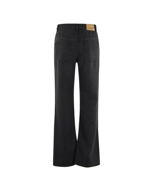 Isabel Marant Black Bootcut Jeans