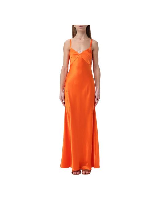 Polo Ralph Lauren Orange Maxi Dresses