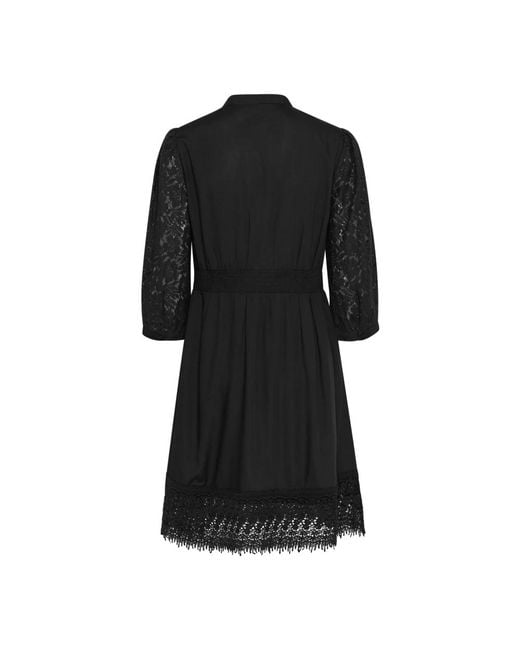 Cream Black Midi Dresses