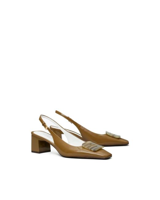 Tory Burch Metallic Pumps