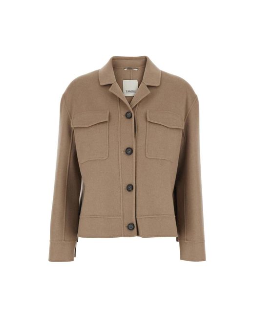 Max Mara Simona Jacket in het Brown