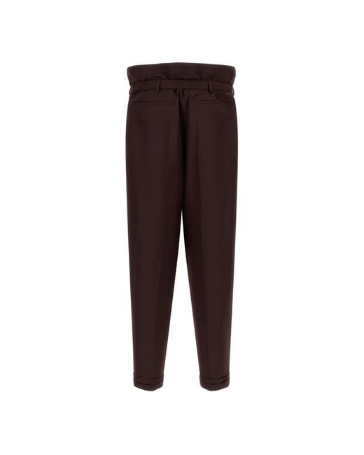 Saint Laurent Brown Suit Trousers for men