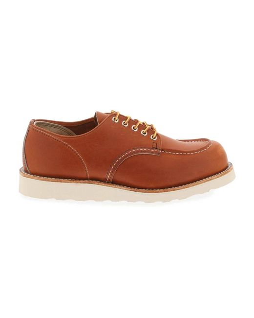 Red Wing Moc toe oxford lace-up schuhe in Brown für Herren