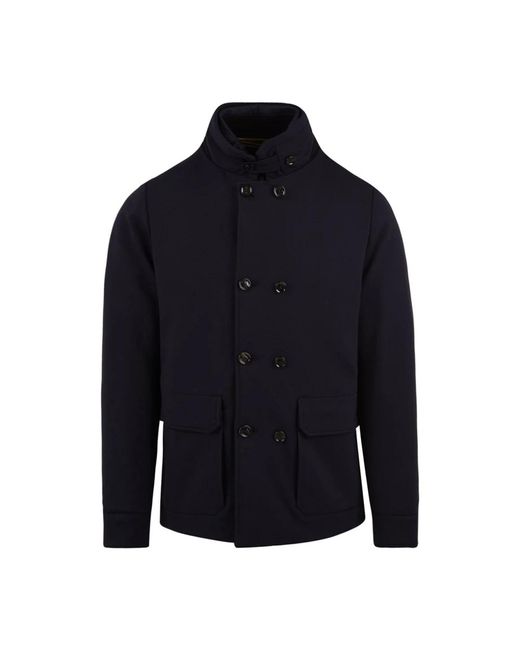 Moorer Stilvoller bas-tz u0402 mantel in Blue für Herren