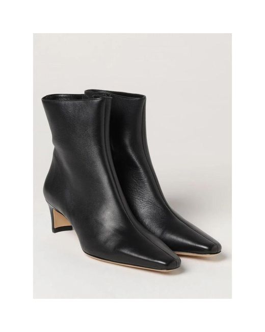 Staud Black Heeled Boots