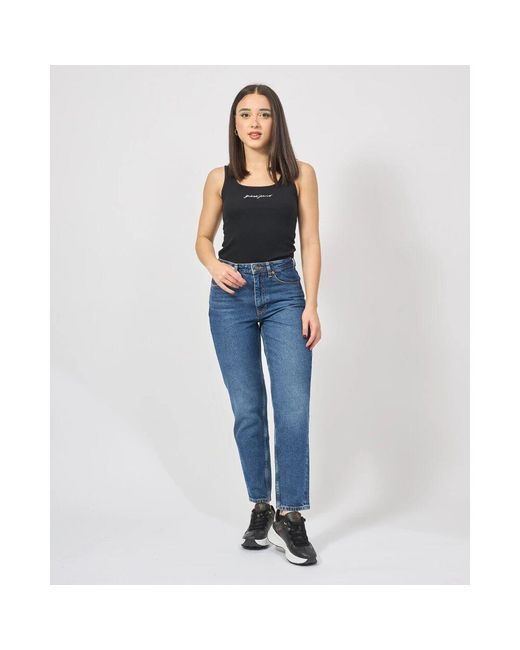 Slim-Fit Jeans Guess de color Blue