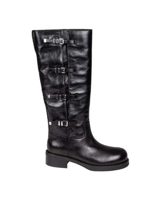Michael Kors Black High Boots