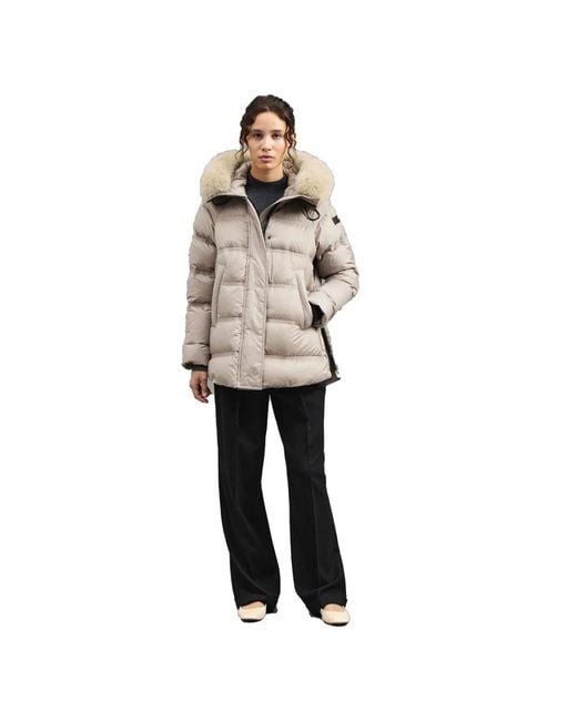 Peuterey Gray Down Jackets