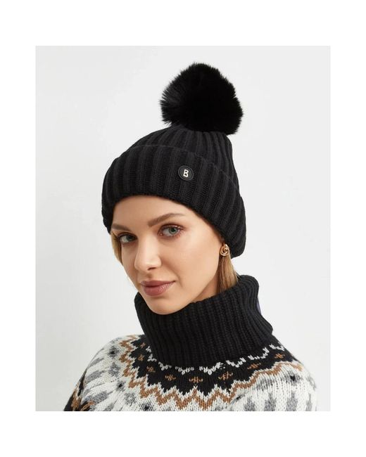 Beanies di Bogner in Black