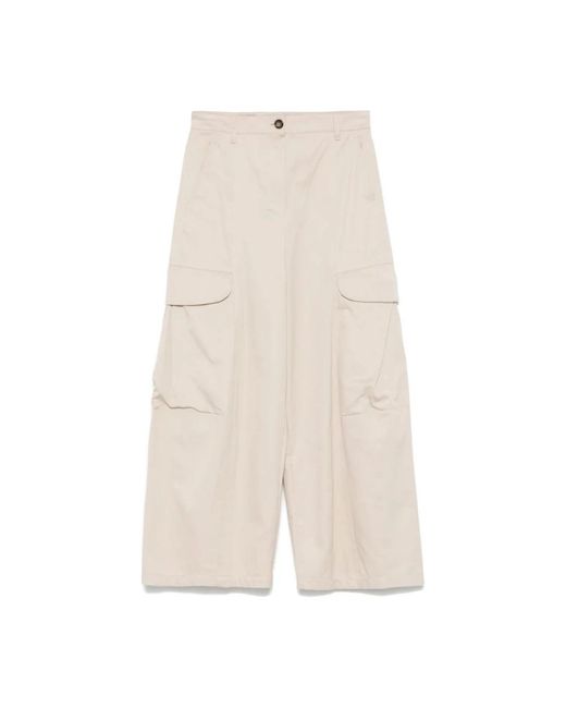 Max Mara Natural Wide Trousers