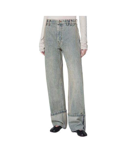 Entire studios Gray Straight Jeans