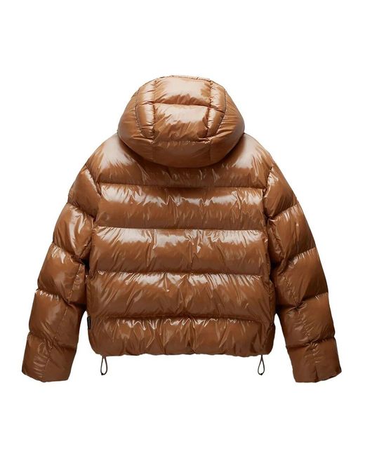 Napapijri Brown Down Jackets