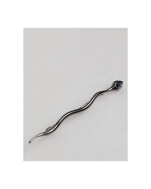 Dolce & Gabbana Black Brooches for men