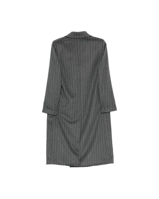 Paltò Gray Double-Breasted Coats