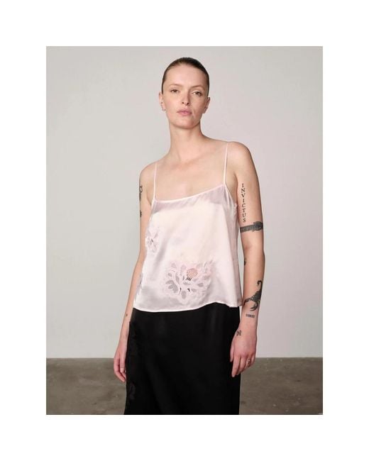 Birgitte Herskind Pink Sleeveless Tops