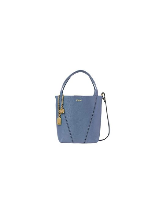 Chloé Blue Shopping Bags