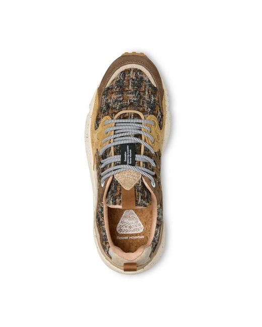 Flower Mountain Natural Sneakers
