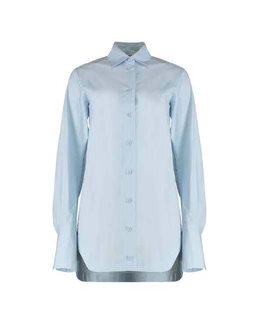 The Attico Blue Shirts