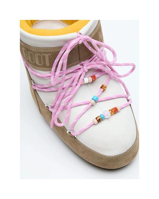 Moon Boot Pink Winter Boots