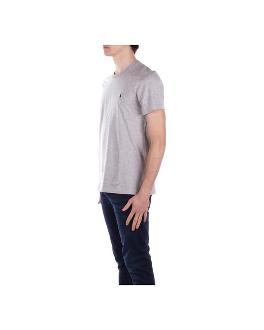 Polo Ralph Lauren Graue T-Shirts Und Polos Mit Logo in Blue für Herren