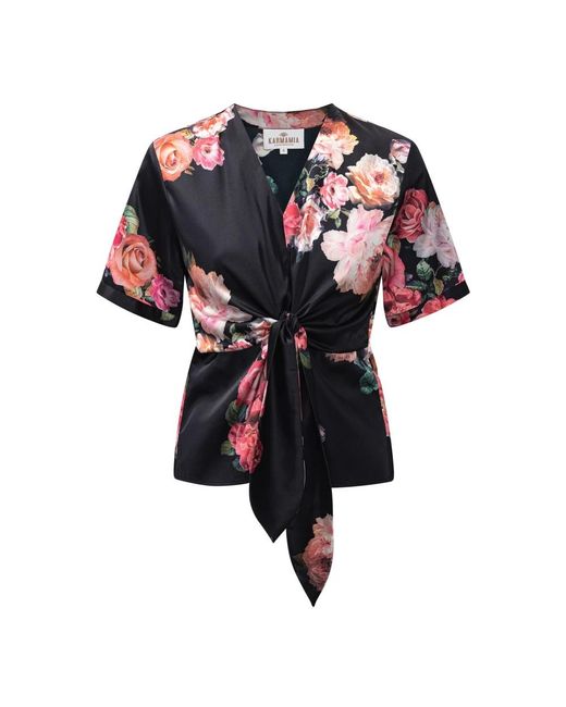 Blouses Karmamia de color Black