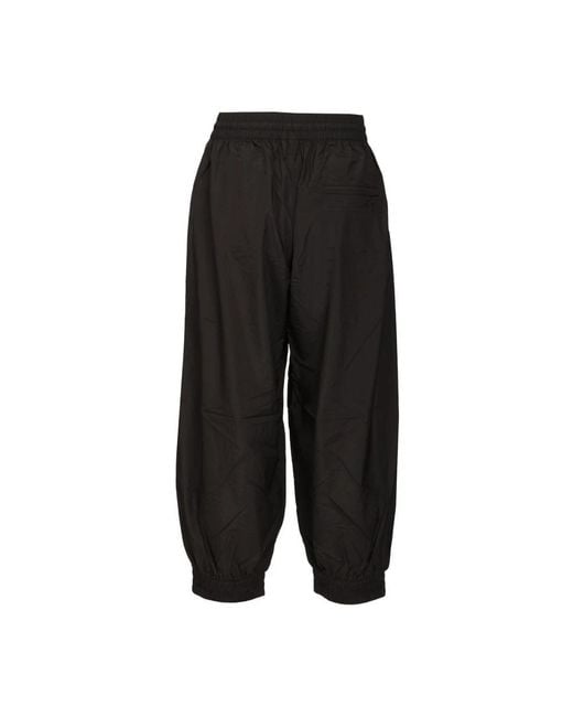 Y-3 Black Wide Trousers for men