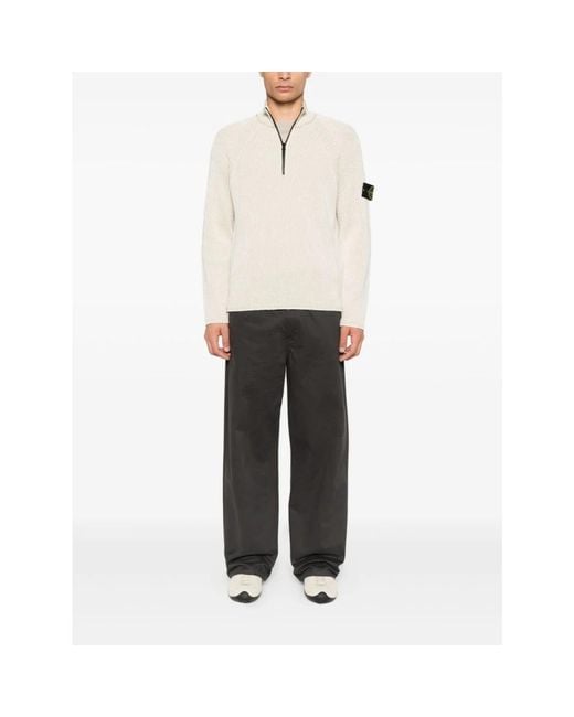 Stone Island Turtlenecks in het White voor heren