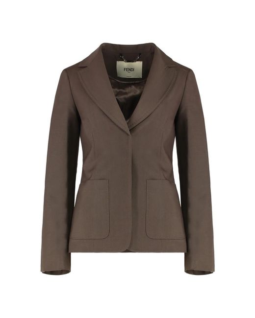 Fendi Blazers in het Brown