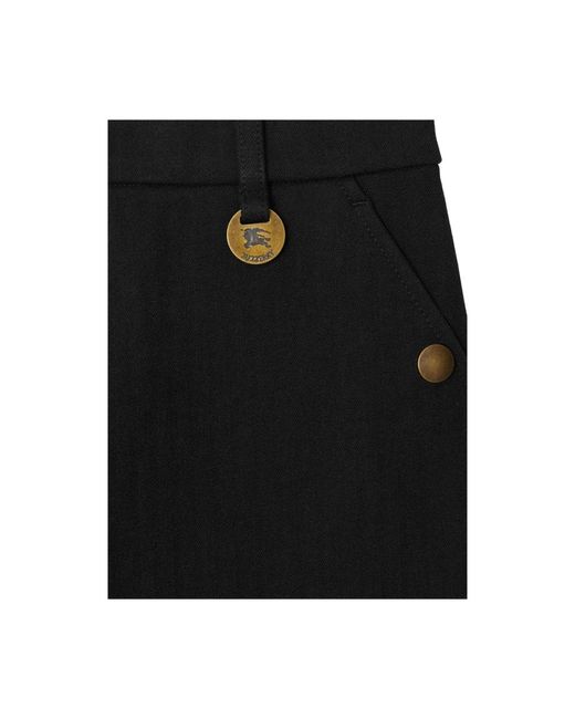 Burberry Black Slim-Fit Trousers