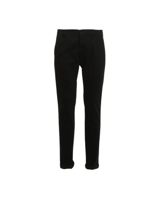 Dondup Black Chinos for men