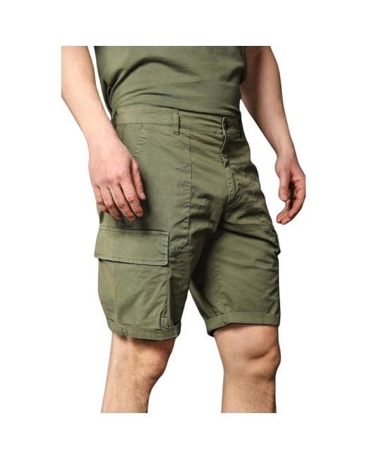 Mason's Cargo bermuda shorts limited edition in Green für Herren