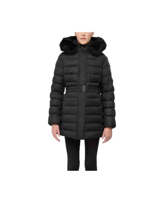 Down Coats Geox de color Black