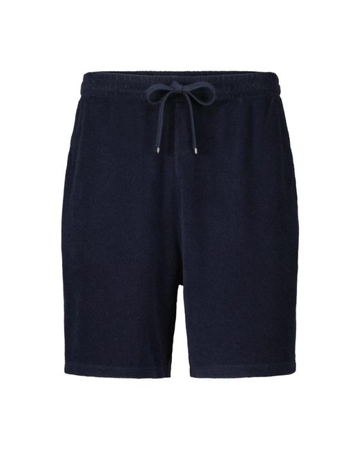 Closed Blue Casual Shorts for men