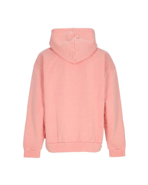 Obey Leichtes pigment-hoodie-fleece in Pink für Herren