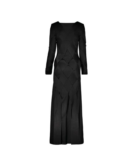 Maxi Dresses di Burberry in Black